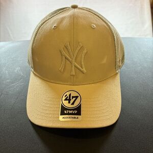 47 Brand MLB New York Yankees Branson Trucker Baseball Cap Unisex